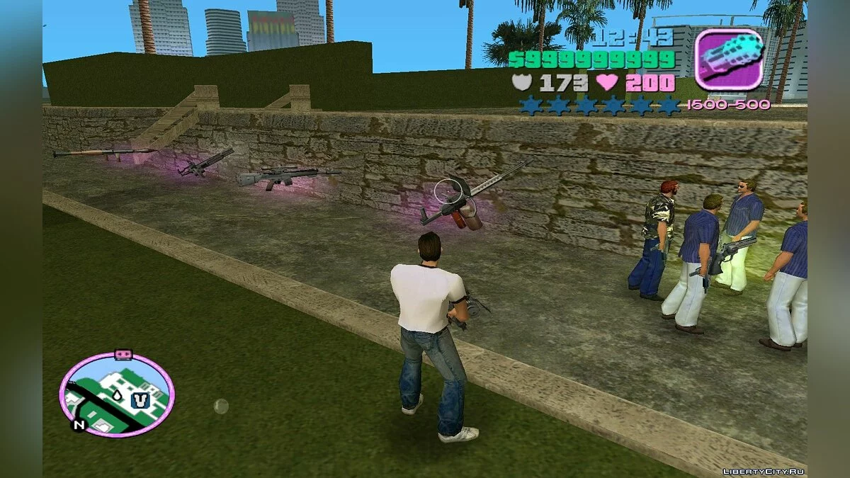 Контроль чувствительности мыши / GTA Vice City