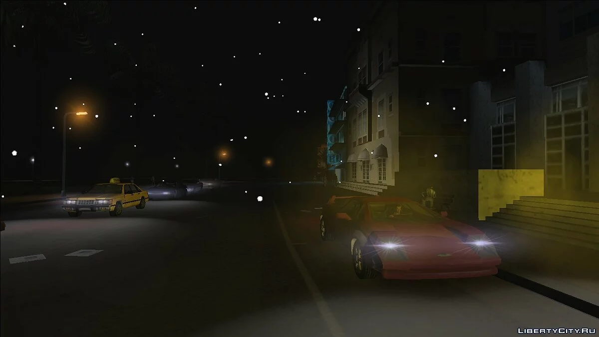 Снегопад из Liberty City Stories / GTA Vice City