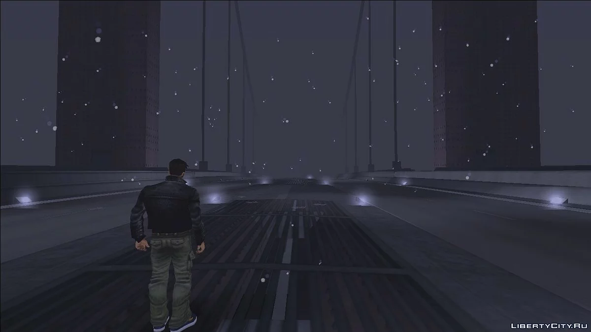 Снегопад из Liberty City Stories / GTA Vice City