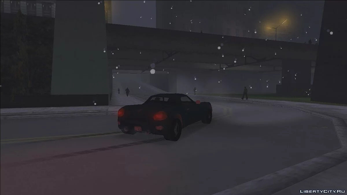 Снегопад из Liberty City Stories / GTA Vice City