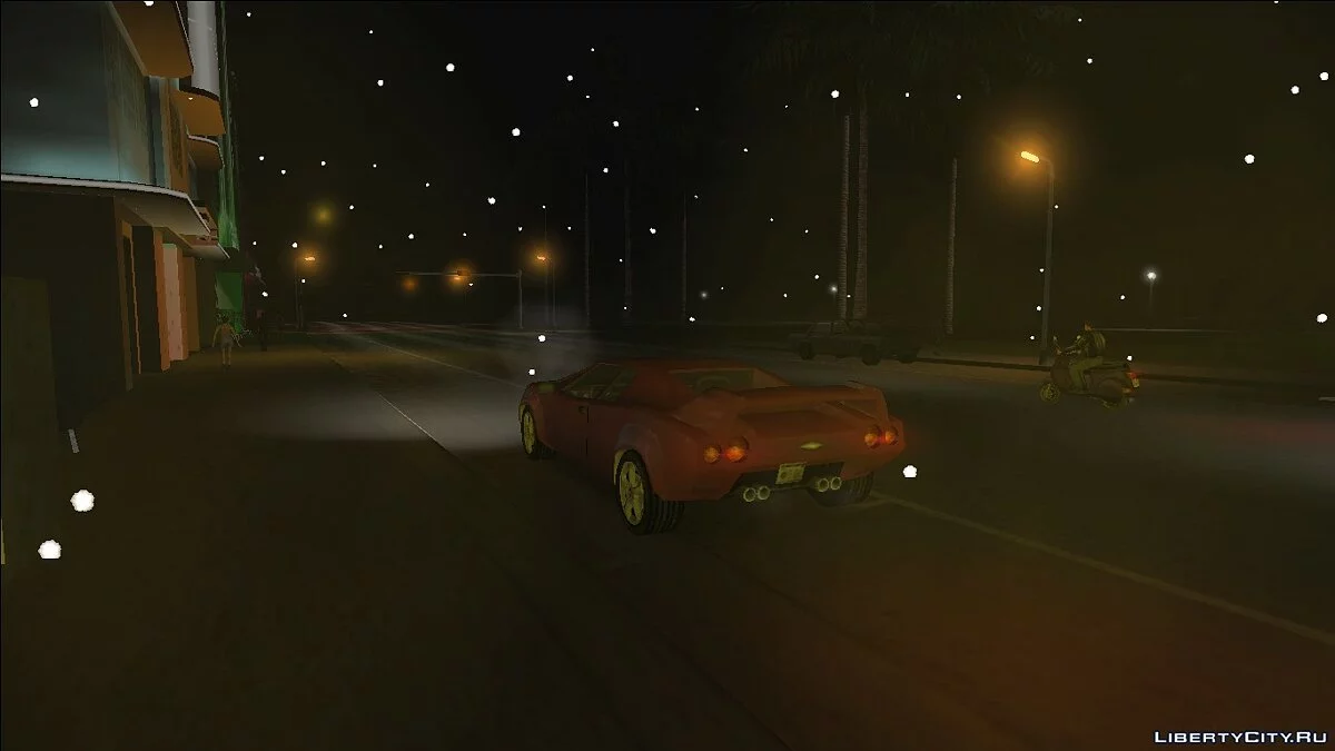 Снегопад из Liberty City Stories / GTA Vice City
