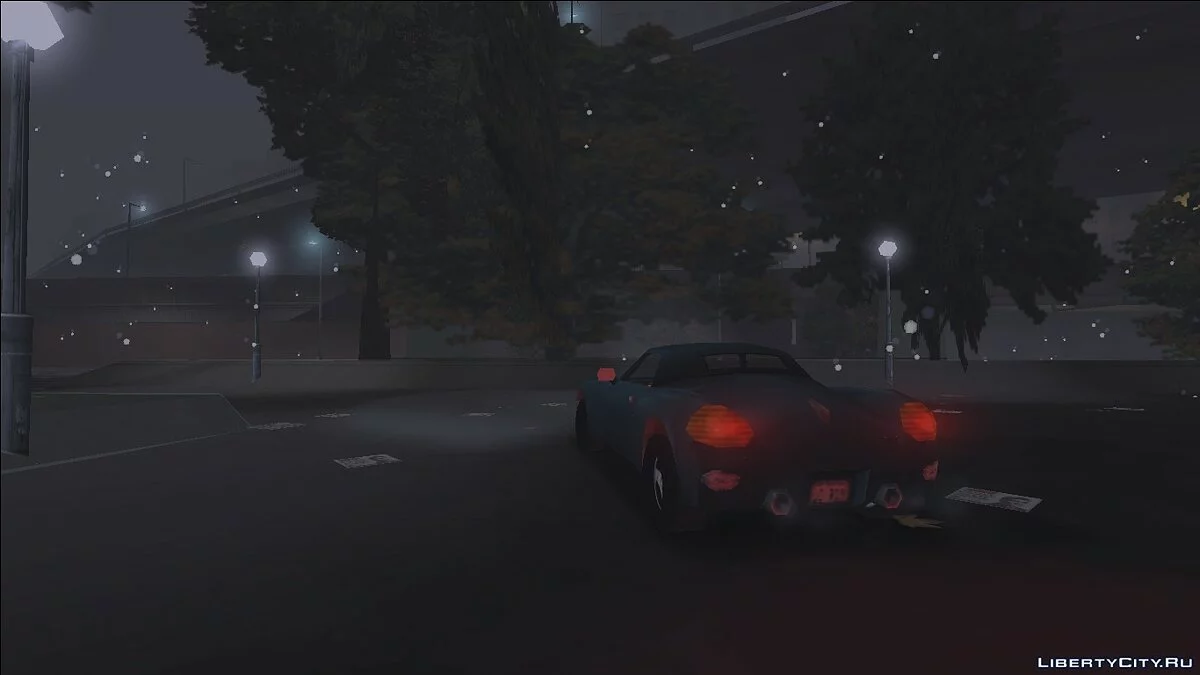 Снегопад из Liberty City Stories / GTA Vice City