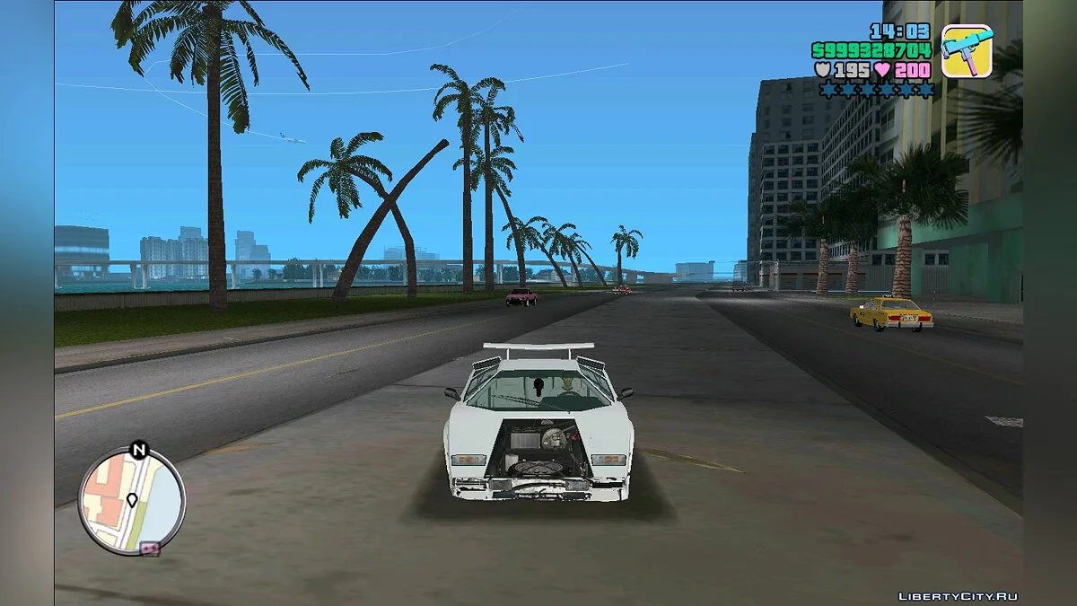 Любая машина стреляет ракетами  / GTA Vice City