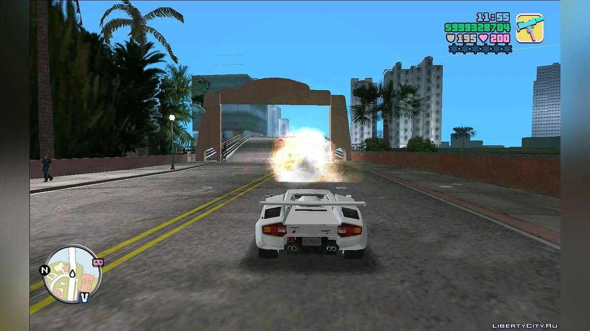 Любая машина стреляет ракетами  / GTA Vice City