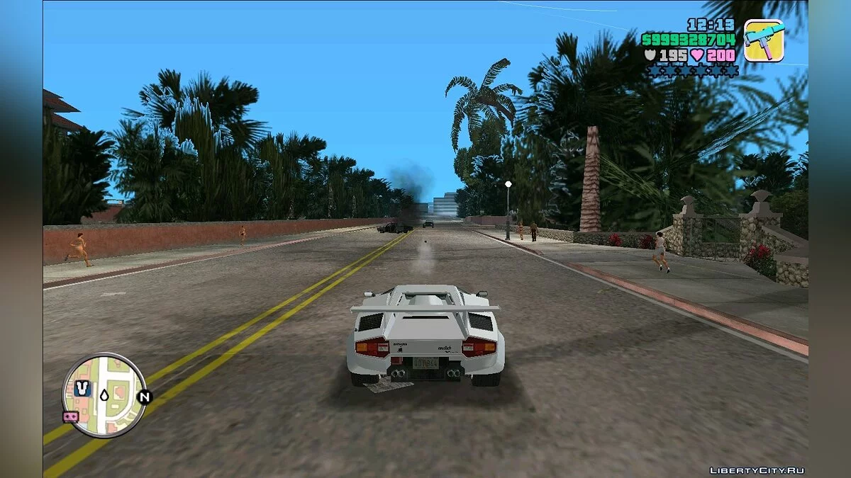 Любая машина стреляет ракетами  / GTA Vice City