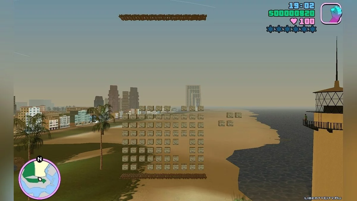 Tetris Mission Script Mod v1.0 - Тетрис / GTA Vice City