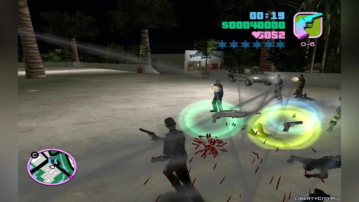 Преследование главарём косплейной банды \"Эль Гомо\" v1.0 / GTA Vice City