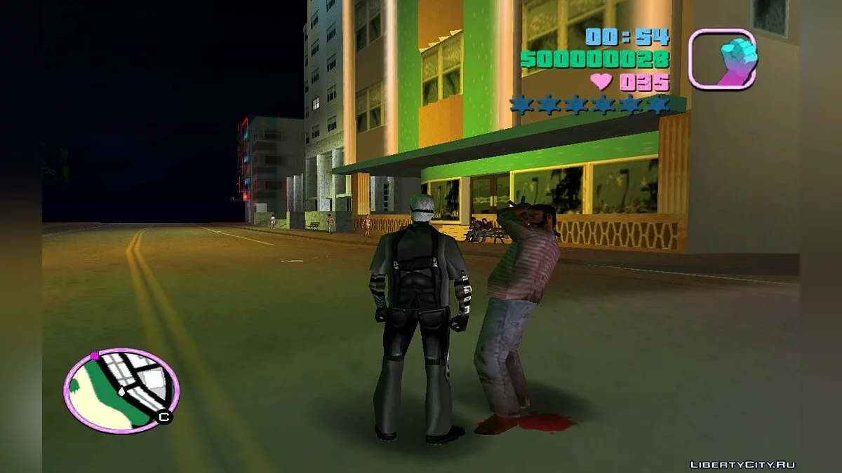 Вооружённые сумасшедшие пешеходы v1.1 / GTA Vice City