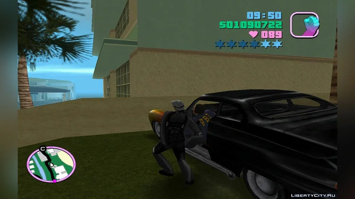 Агенты в трафике на кубинских гермесах (VC) 2.0 / GTA Vice City
