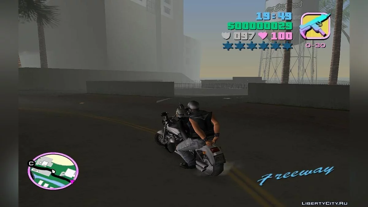 Байкеры в трафике (VC) 1.2 / GTA Vice City