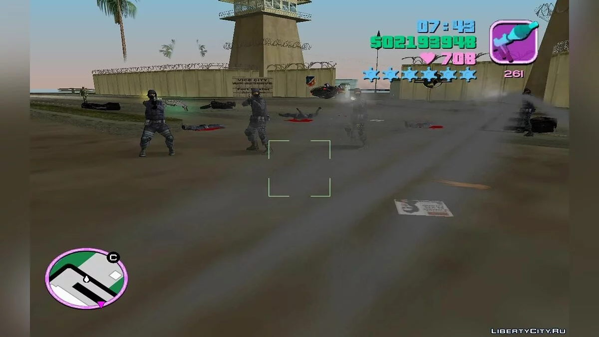 Десантный спецназ (группа Альфа) (VC) 4.0 / GTA Vice City
