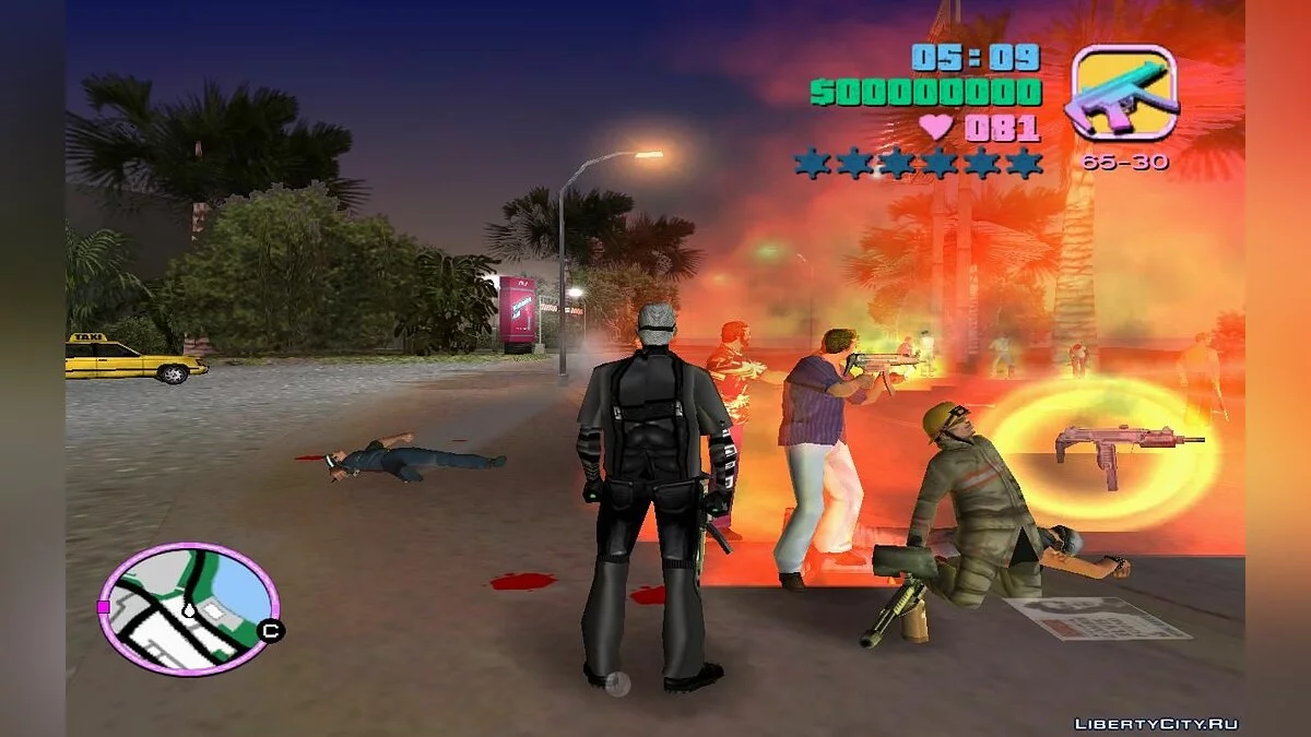 Городские беспорядки, полиция против бандитов (VC) 6.5 / GTA Vice City