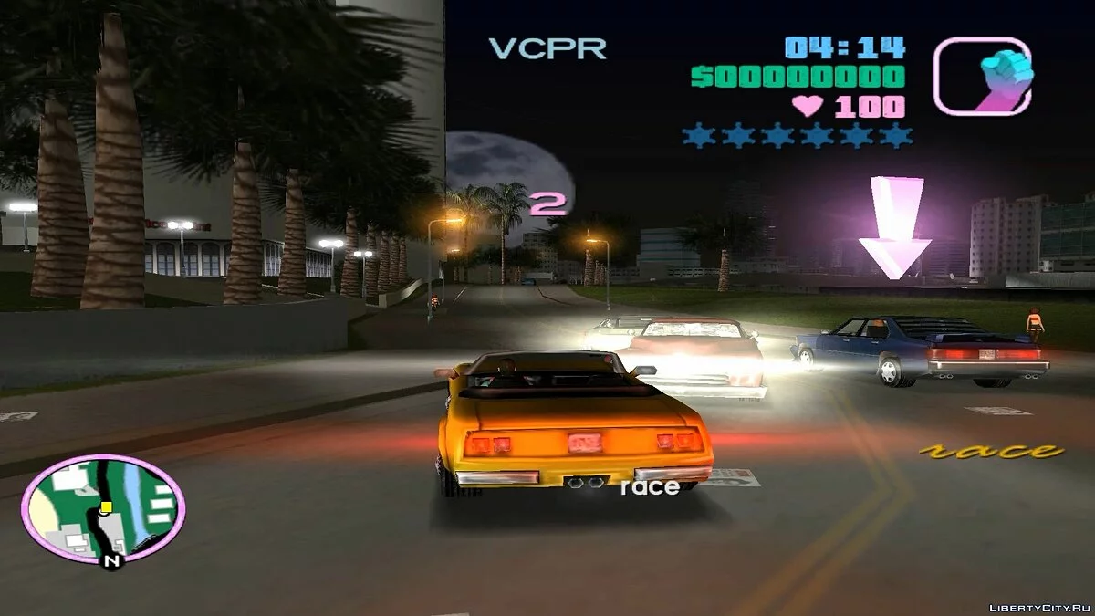 Миссия [lua]  “Races 2” / GTA Vice City