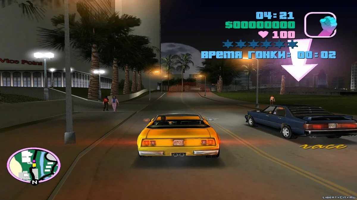 Миссия [lua]  “Races 2” / GTA Vice City