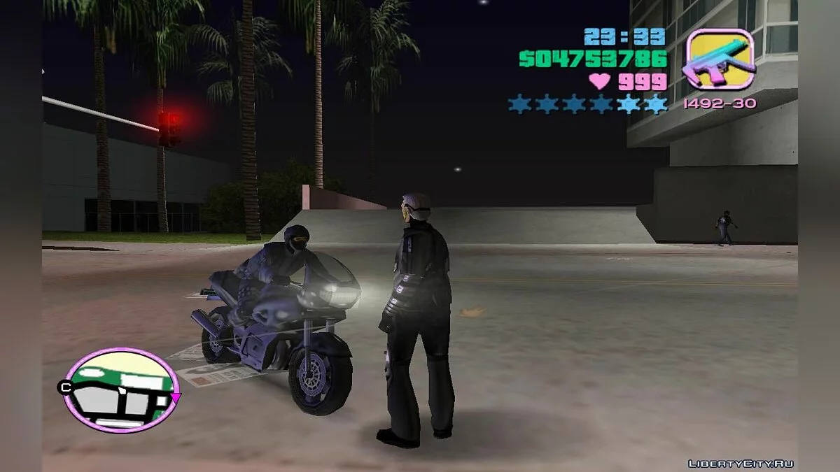 Спецназ в трафике на спортивных мотоциклах (VC) 1.4 / GTA Vice City