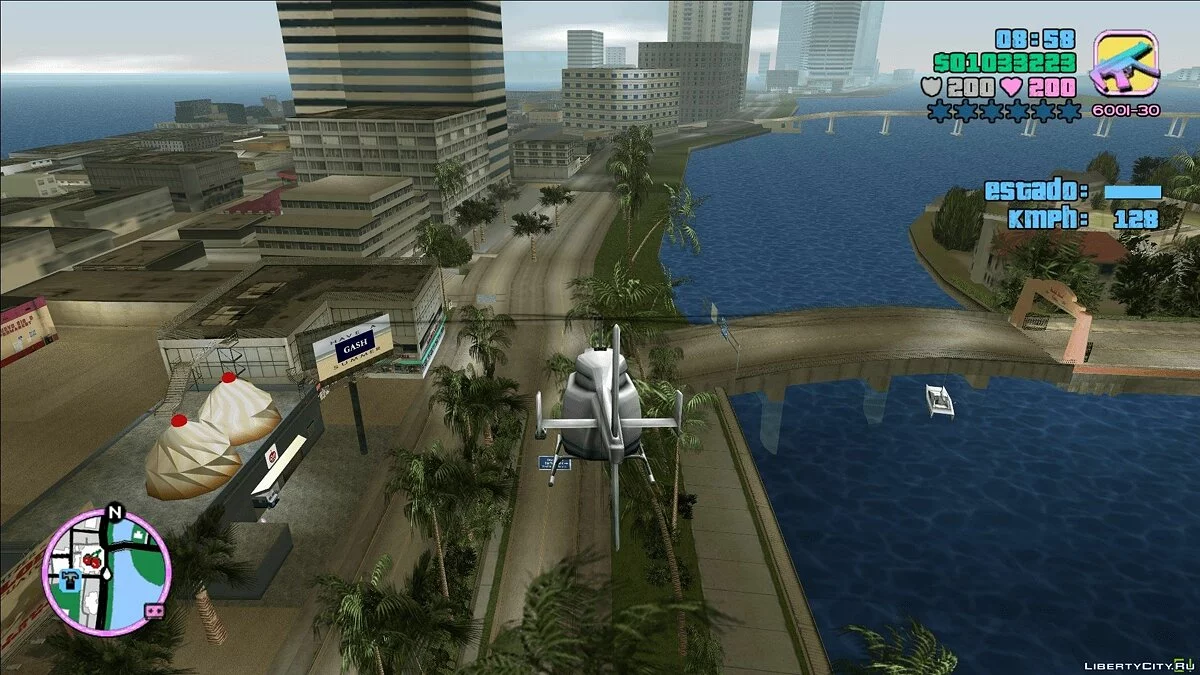 VC CAR INFO BY GMM96 - Speedometer and Damage meter / GTA Vice City