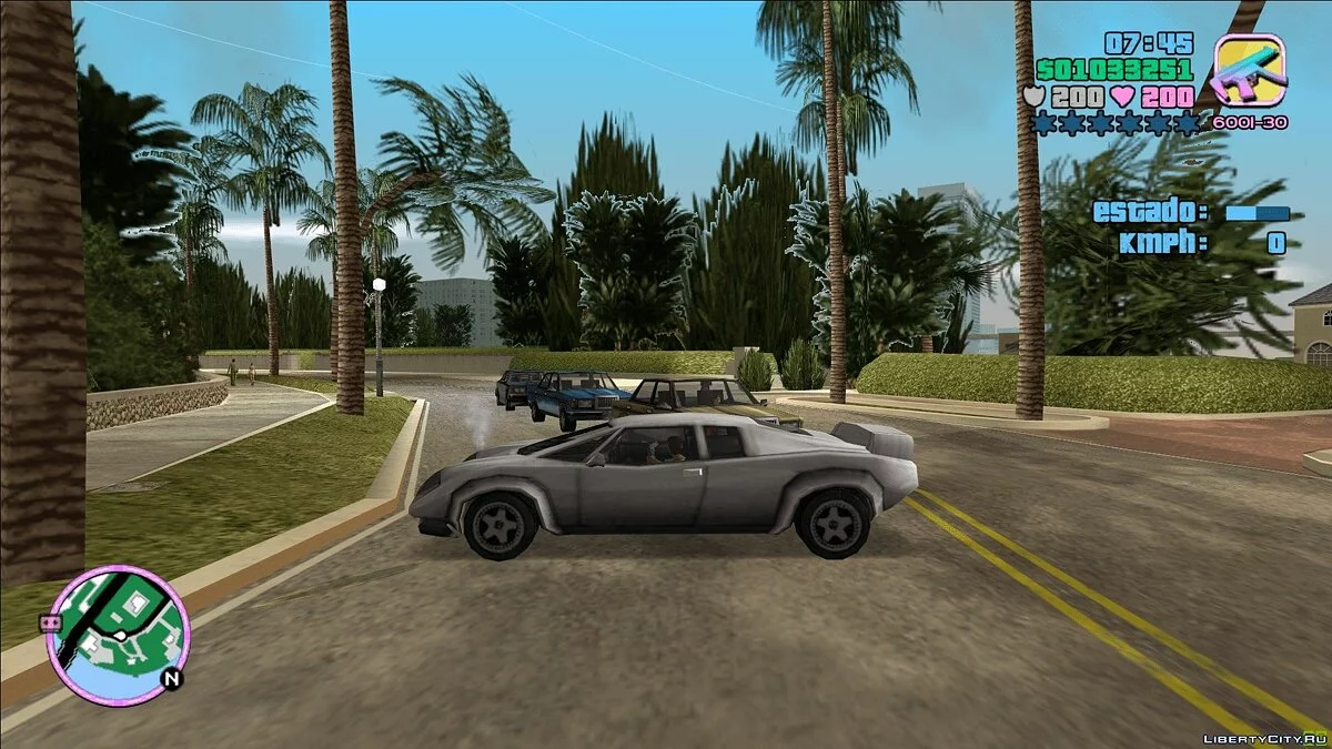 VC CAR INFO BY GMM96 - Speedometer and Damage meter / GTA Vice City