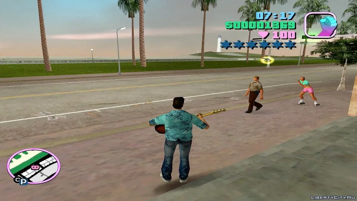 Возможность Играть на Гитаре / GTA Vice City