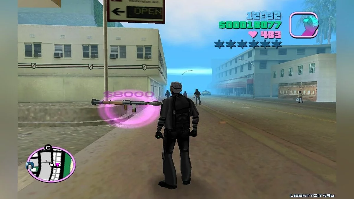 Возможность установить два вида пикапов с оружием (VC) 2.0 / GTA Vice City
