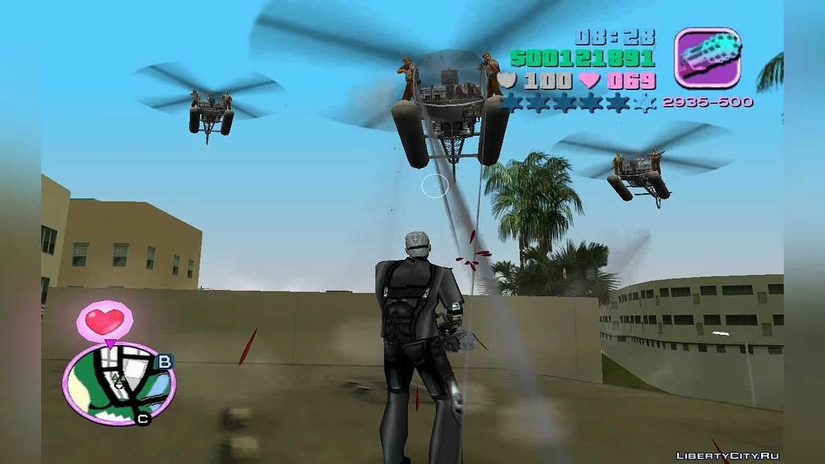 Атака Морских воробьёв (VC) 1.4 / GTA Vice City