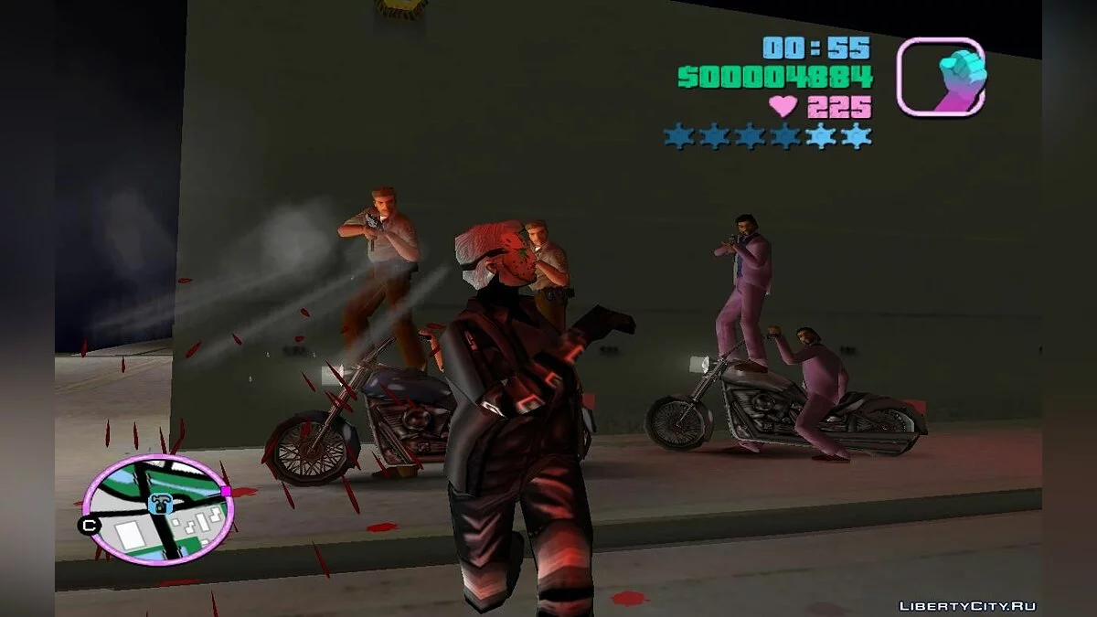 Багдадские террористы-эквилибристы на детонирующих мотоциклах (VC) 1.5 / GTA Vice City