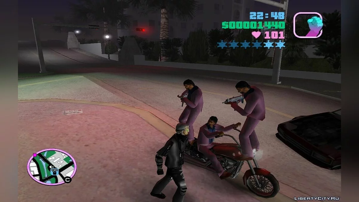 Багдадские террористы-эквилибристы на детонирующих мотоциклах (VC) 1.5 / GTA Vice City