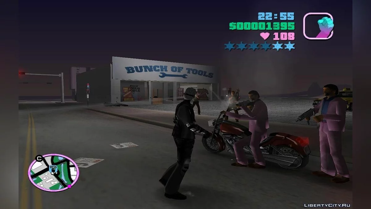 Багдадские террористы-эквилибристы на детонирующих мотоциклах (VC) 1.5 / GTA Vice City