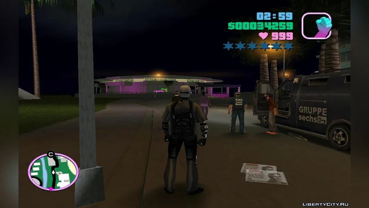 Бездомные грабят инкассаторские машины (VC) 3.1 / GTA Vice City