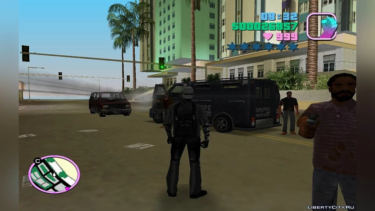 Бездомные грабят инкассаторские машины (VC) 3.1 / GTA Vice City