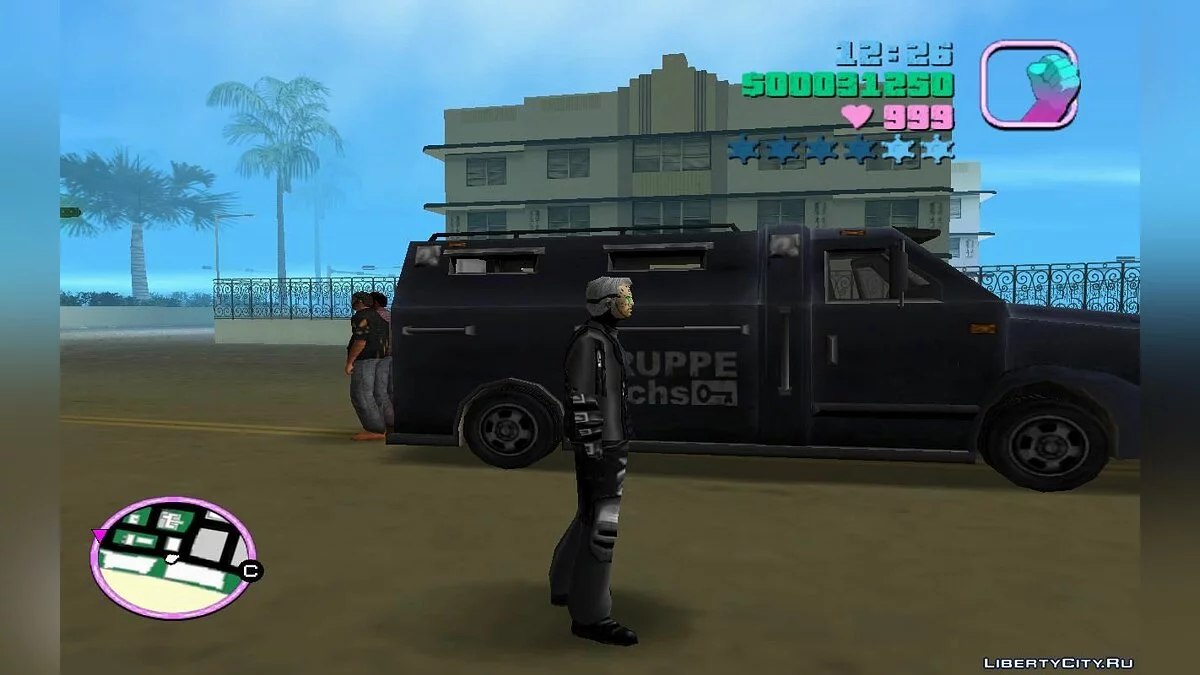 Бездомные грабят инкассаторские машины (VC) 3.1 / GTA Vice City