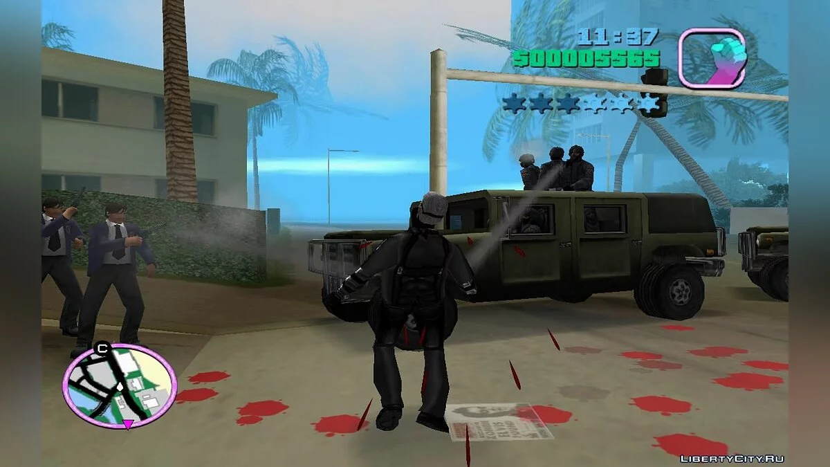 Дополнительный спавн стрелково-десантных патриотов(VC) 2.8 / GTA Vice City