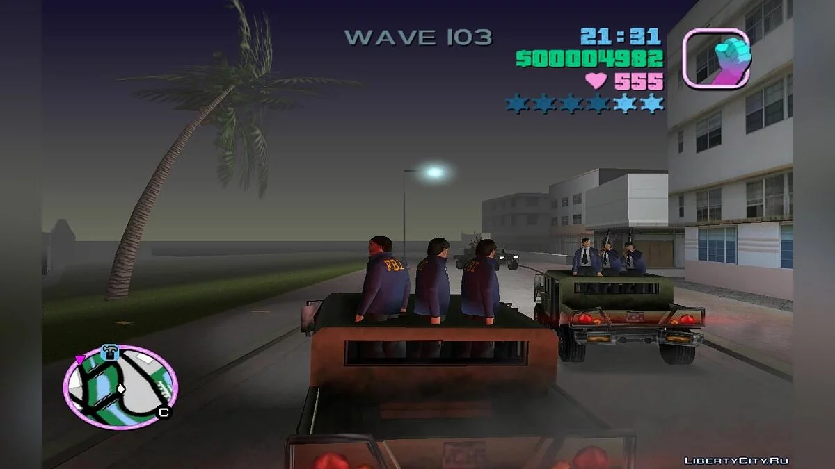 Дополнительный спавн стрелково-десантных патриотов(VC) 2.8 / GTA Vice City