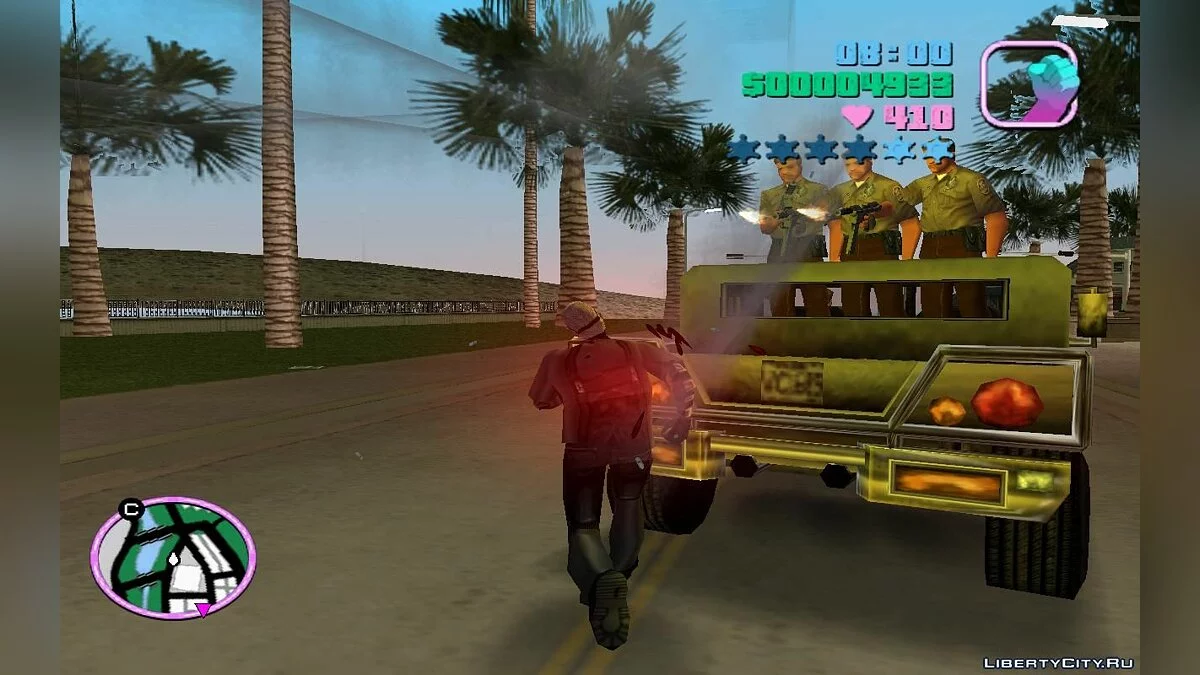 Дополнительный спавн стрелково-десантных патриотов(VC) 2.8 / GTA Vice City