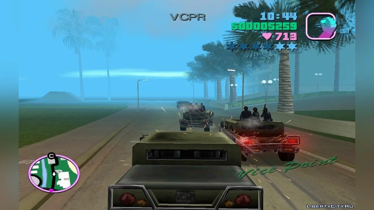 Дополнительный спавн стрелково-десантных патриотов(VC) 2.8 / GTA Vice City