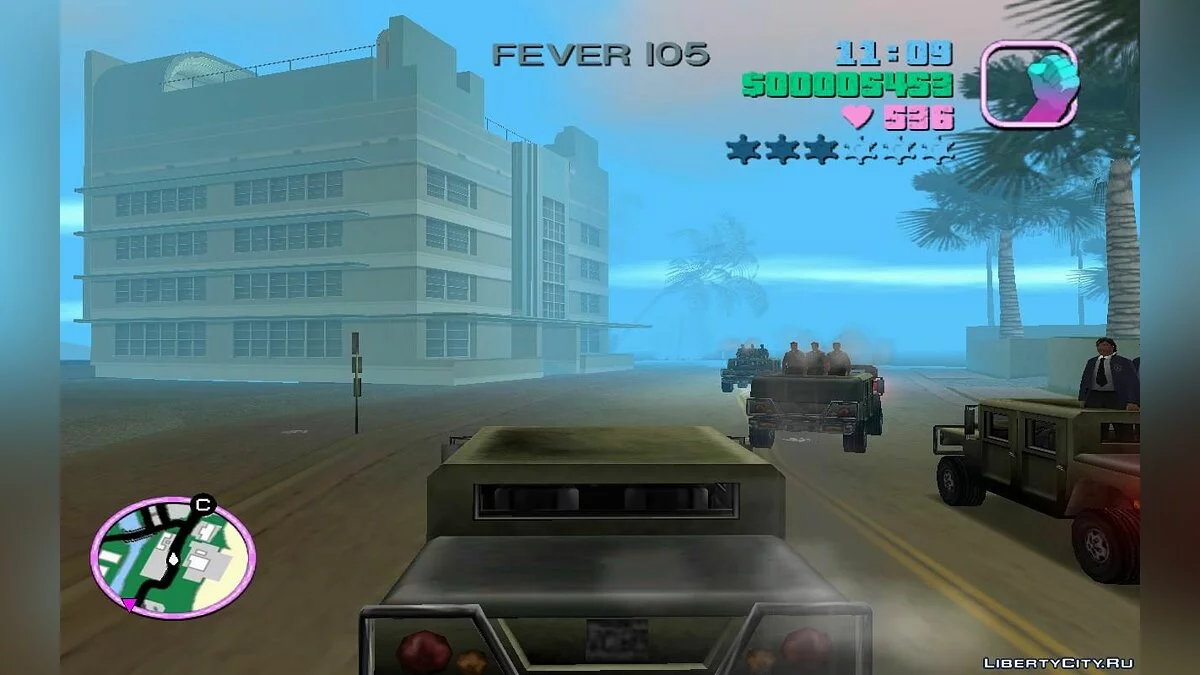 Дополнительный спавн стрелково-десантных патриотов(VC) 2.8 / GTA Vice City