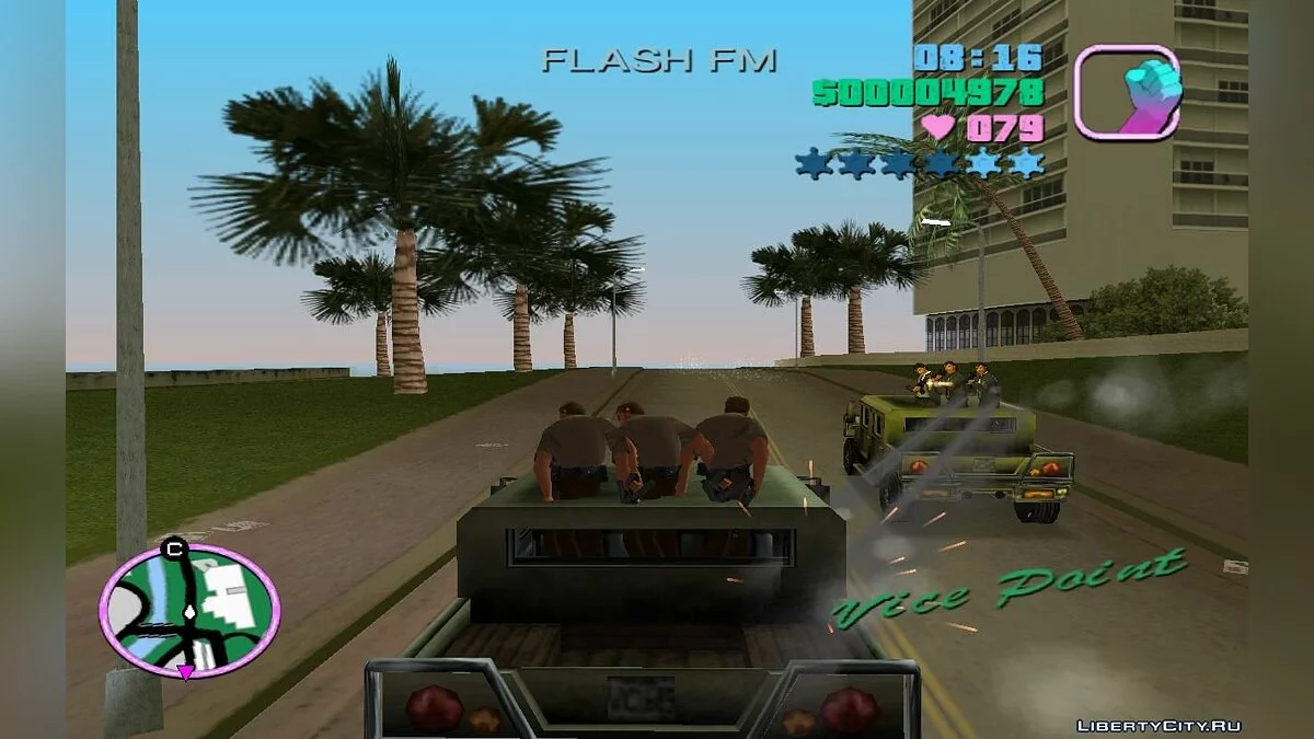 Дополнительный спавн стрелково-десантных патриотов(VC) 2.8 / GTA Vice City