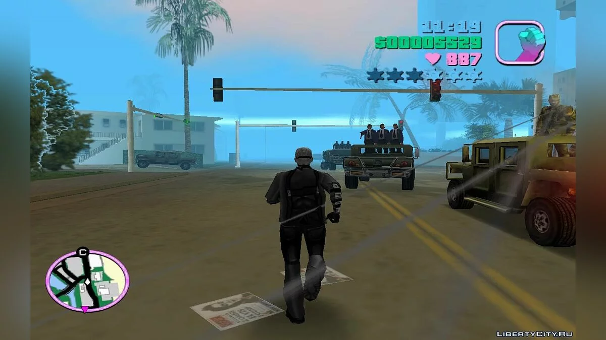 Дополнительный спавн стрелково-десантных патриотов(VC) 2.8 / GTA Vice City