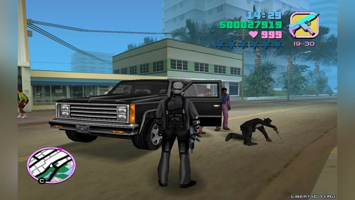 Ликвидация секретного агента Джека наёмными убийцами (VC) 1.0 / GTA Vice City