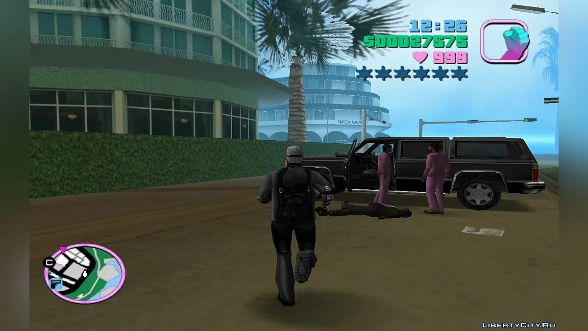 Ликвидация секретного агента Джека наёмными убийцами (VC) 1.0 / GTA Vice City