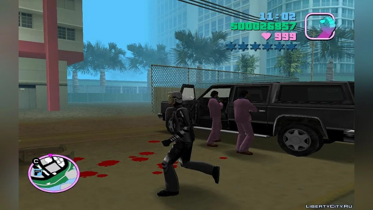 Ликвидация секретного агента Джека наёмными убийцами (VC) 1.0 / GTA Vice City