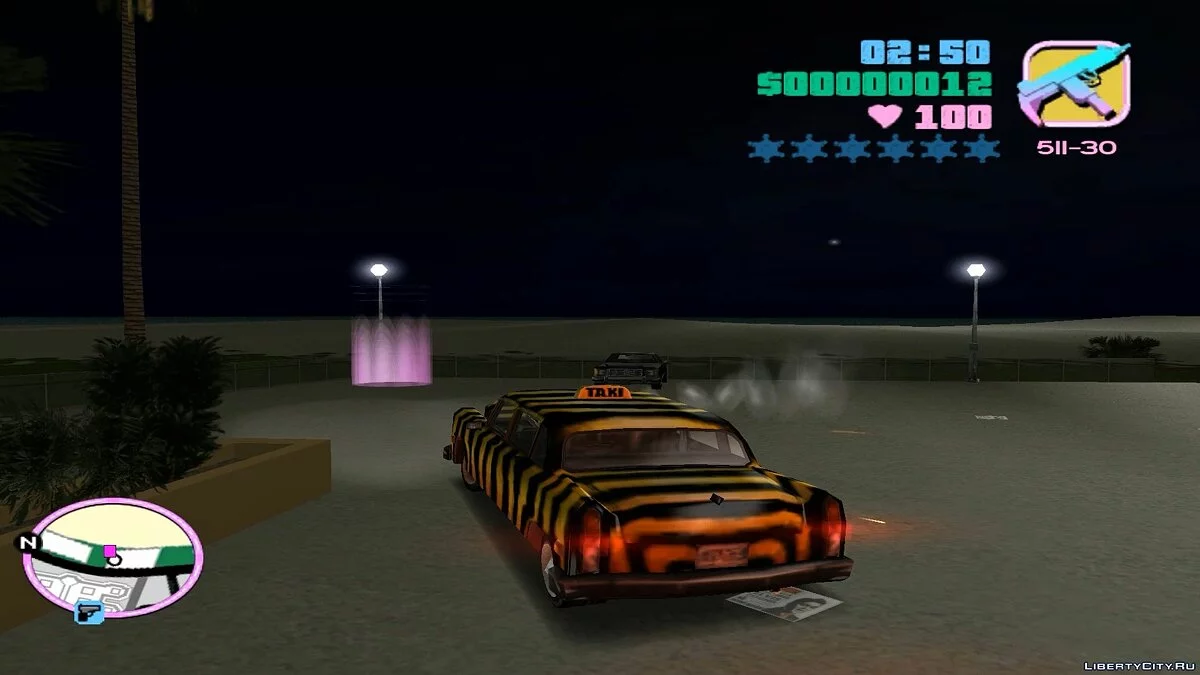 Миссия [lua] “Mission hijack a Taxi” / GTA Vice City
