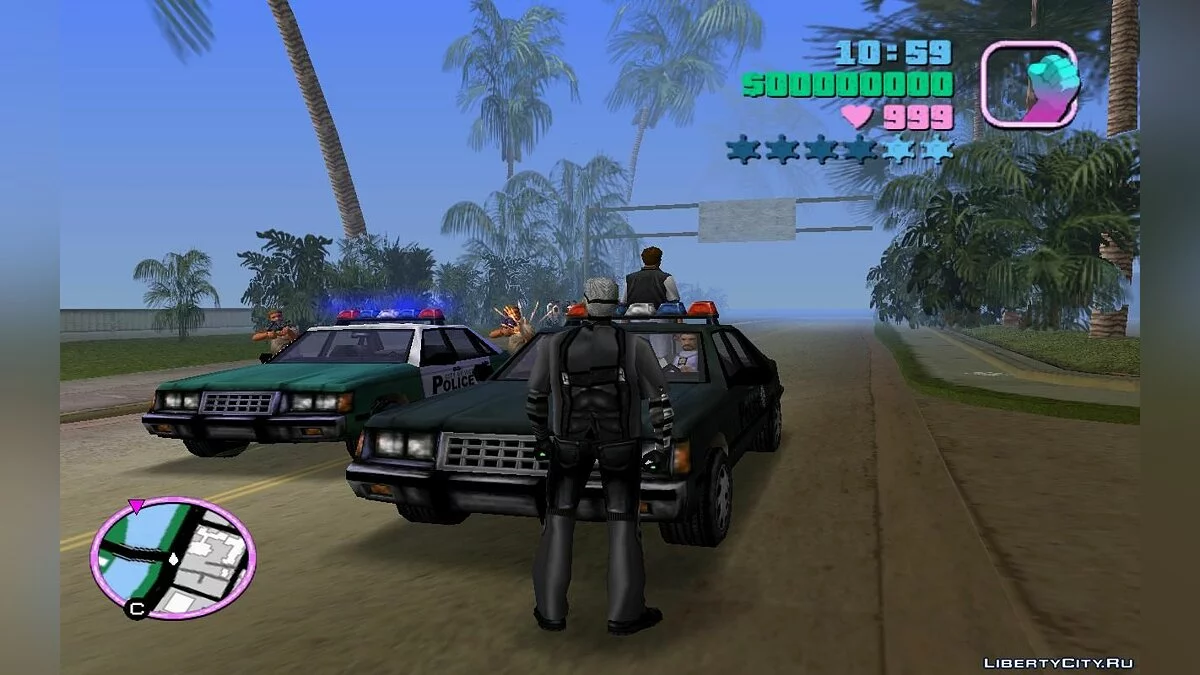 Оружие, охрана, патрули (VC) 1.4 / GTA Vice City