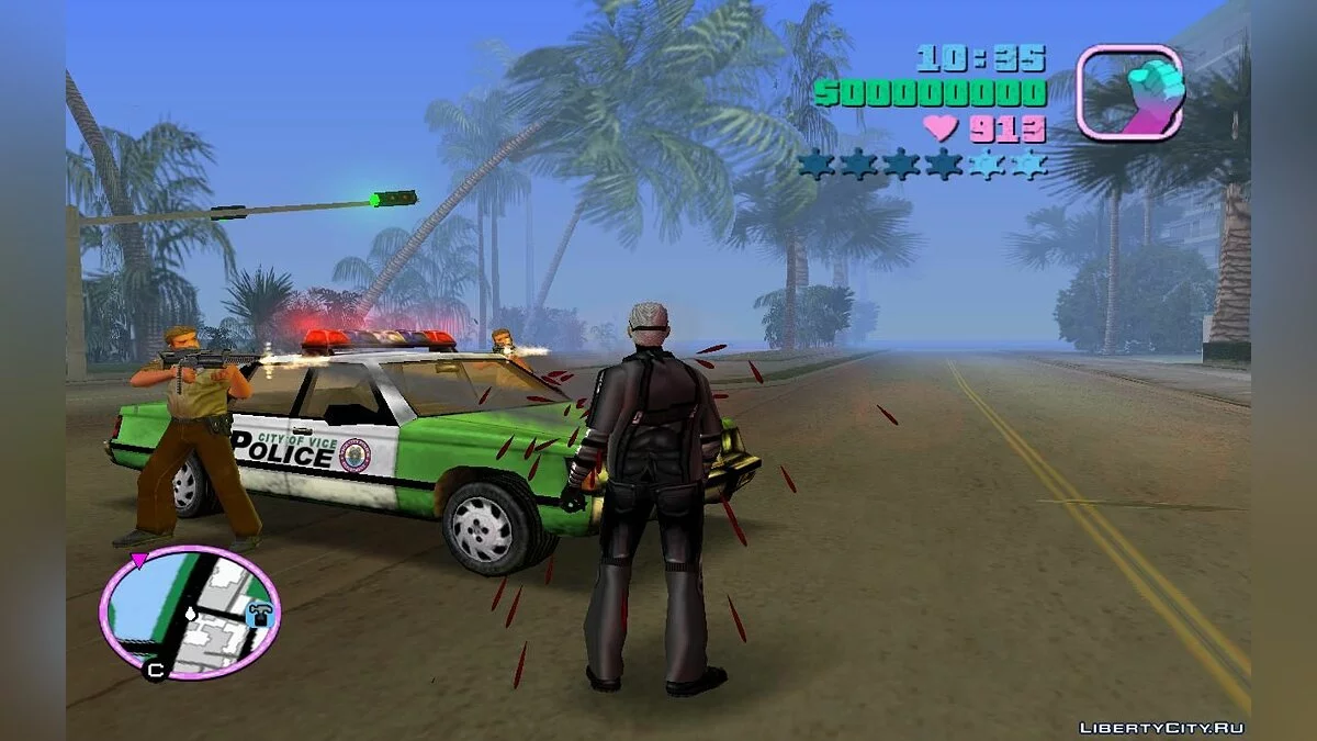 Оружие, охрана, патрули (VC) 1.4 / GTA Vice City