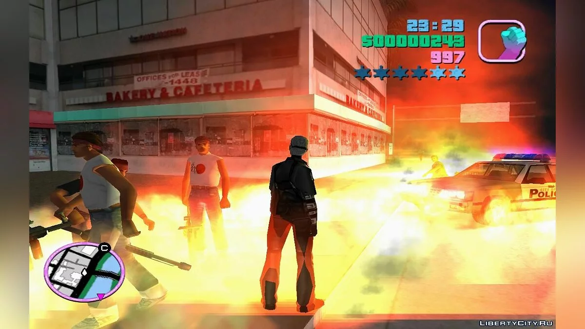 Оружие, охрана, патрули (VC) 1.4 / GTA Vice City