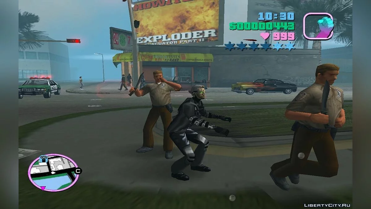 Оружие, охрана, патрули (VC) 1.4 / GTA Vice City