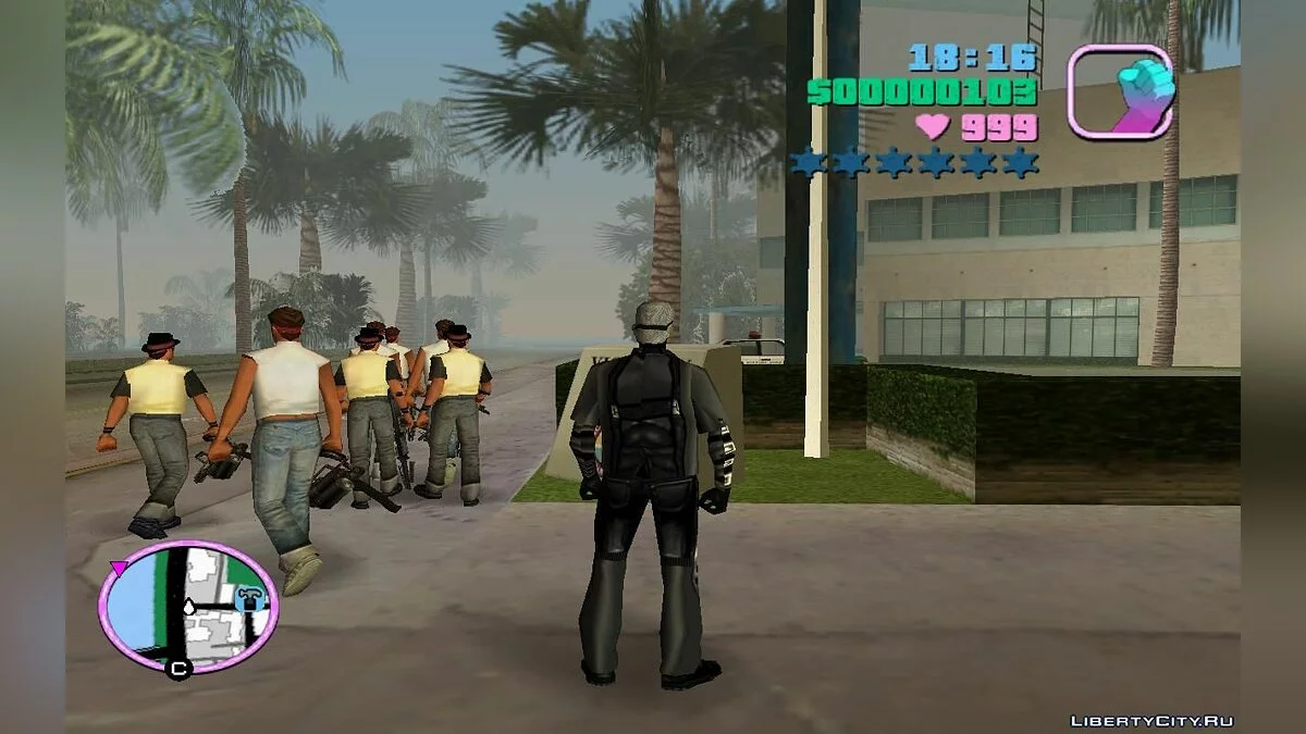 Оружие, охрана, патрули (VC) 1.4 / GTA Vice City