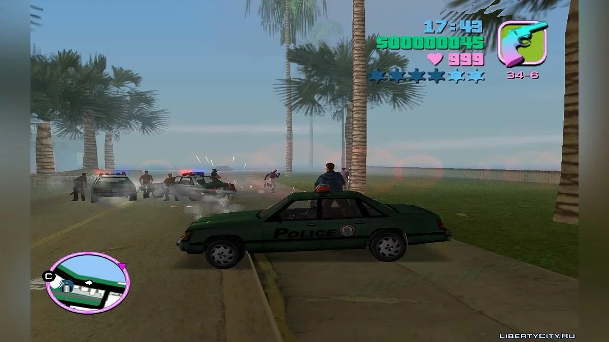 Оружие, охрана, патрули (VC) 1.4 / GTA Vice City