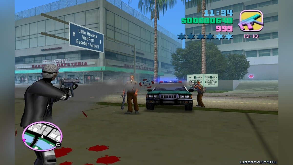 Скачать Оружие, охрана, патрули (VC) 1.4 для GTA Vice City