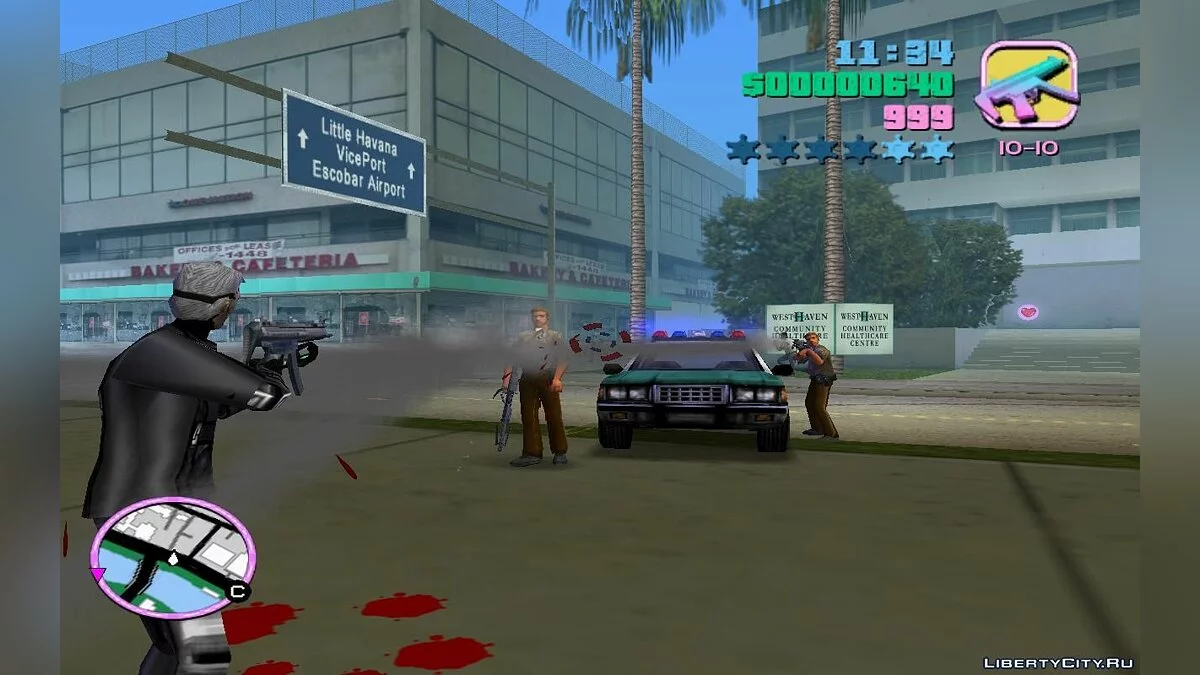 Оружие, охрана, патрули (VC) 1.4 / GTA Vice City