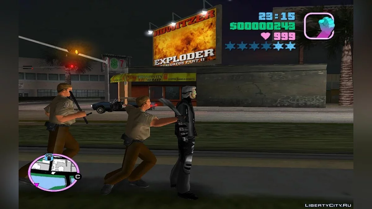 Оружие, охрана, патрули (VC) 1.4 / GTA Vice City